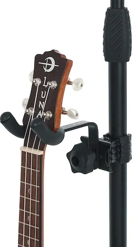 Frameworks Ukulele / Mandolin Hanger Attachment with Clamp for Microphone Stands