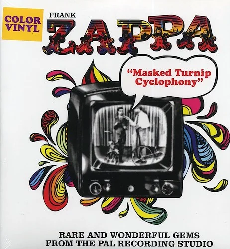 Frank Zappa - Masked Turnip Cyclophony: Rare And Wonderful Gems From The Pal Recording Studio (ltd. ed.) (2xLP) (white vinyl)