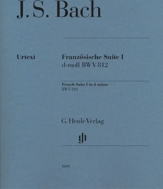 French Suite I in D Minor - BWV 812 Revised Edition