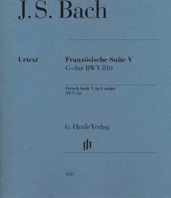 French Suite V in G Major - BWV 816 Revised Edition