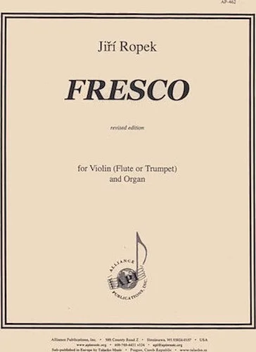 Fresco For Violin And Organ (or Fl Or Trp)