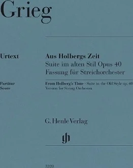 From Holberg's Time Op. 40 - for String Orchestra