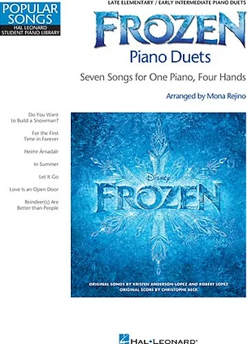 Frozen Piano Duets - 7 Songs for One Piano, Four Hands