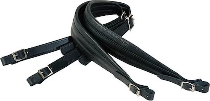 Garment Leather Accordion Strap - Black (Set of 2) - Folk Instruments Series - Model M18PDX