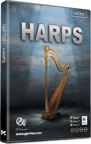 Garritan Harps (Download)<br>Innovative Virtual Harps Collection