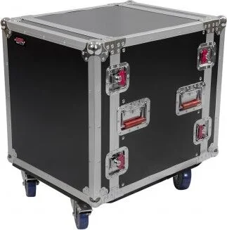 Gator 12U, Standard Audio Road Rack Case w/ Casters