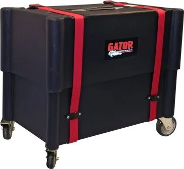 Gator 2X12 Combo Amp Transporter / Stand; Molded Plastic