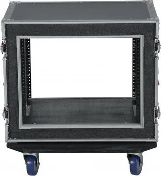 Gator 8U Shock Audio Road Rack Case w/ Casters