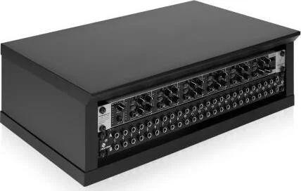 Gator Elite Series Furniture Desktop 2U Studio Rack BLK