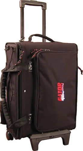 Gator Rolling 2-Space Rack Bag with Removable Handle and Wheels