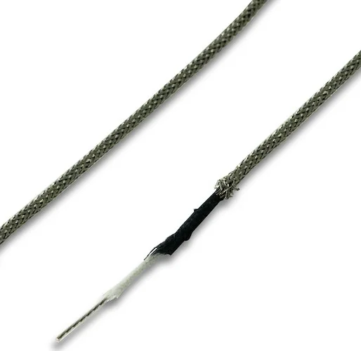 Gavitt Single Conductor Celanese Braided Shield Cable - 1 Foot Bulk