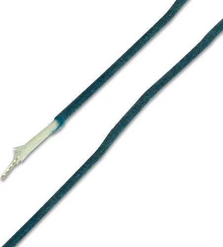 Gavitt Single Conductor Vintage Cloth Wire - Blue - 100 Foot Spool