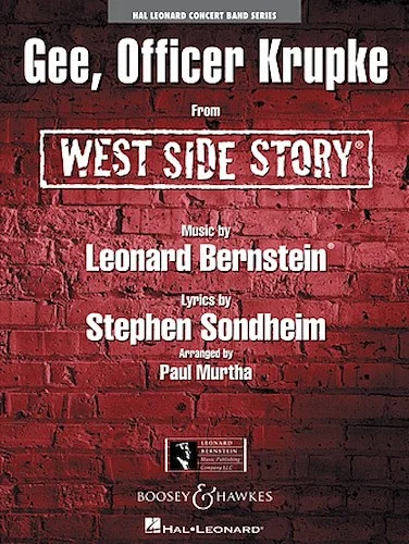 Gee, Officer Krupke (from West Side Story)