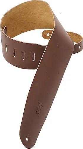 Genuine Leather Bass Strap - Brown - Classics Series - Model M4