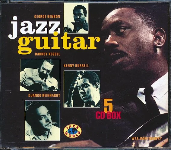 George Benson, Barney Kessel, Kenny Burrell, Django Reinhardt, Wes Montgomery - Jazz Guitar (54 tracks) (5xCD)