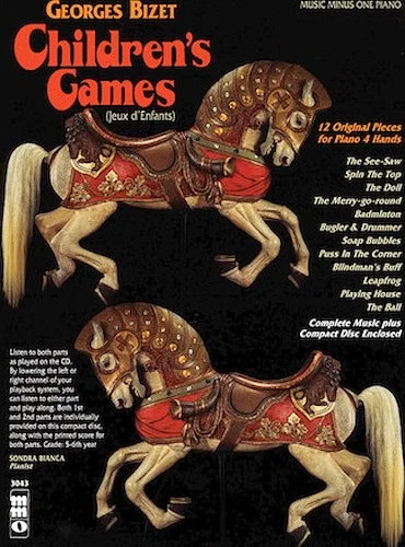 Georges Bizet - Children's Games (Jeux d'Enfants) - 12 Original Pieces for Piano 4 Hands