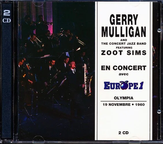 Gerry Mulligan & The Concert Jazz Band Featuring Zoot Sims - En Concert Avec Europe1: Olympia 19 Novembre 1960 (2xCD)