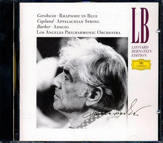 Gershwin, Copland, Barber - Rhapsody In Blue + Appalachian Spring + Adagio: Los Angeles Philharmonic Orchestra (leonard Bernstein Edition)