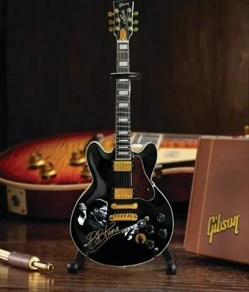 Gibson BB King ES-355 Lucille Tribute Ebony Mini Guitar Model