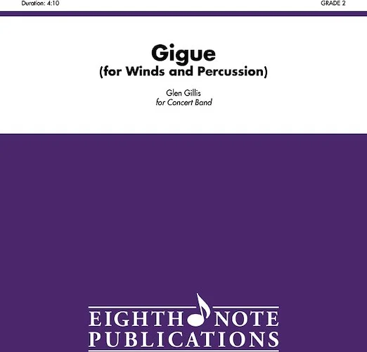 Gigue: For Winds and Percussion