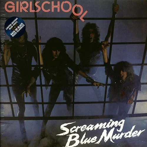 Girlschool - Screaming Blue Murder (+ 2 bonus tracks) (ltd. ed.) (blue vinyl)