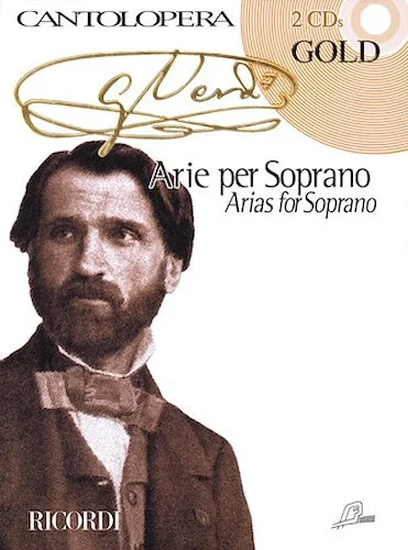 Giuseppe Verdi - Verdi Gold - Cantolopera Series
With 2 CDs of Full Performances and Orchestral Accompaniments