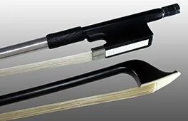 Glasser Premium Fiberglass Cello Bow Silver Wrap 3/4