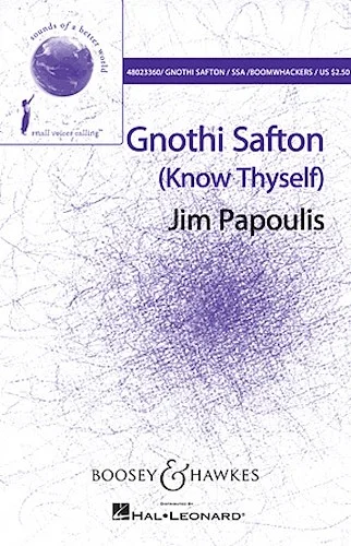 Gnothi Safton - (Know Thyself)
Sounds of a Better World