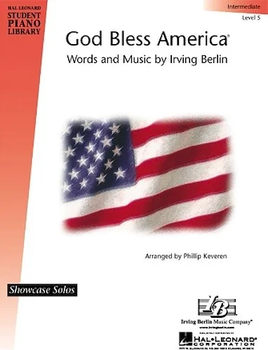 God Bless America - Hal Leonard Student Piano Library Showcase Solos