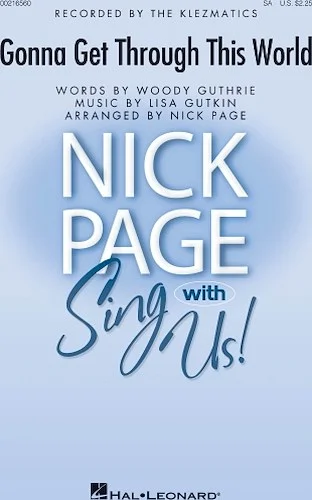 Gonna Get Through This World - Nick Page Sing with Us!