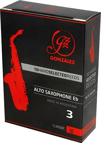 Gonzalez, Alto Sax, Classic, Str 3, 10ct