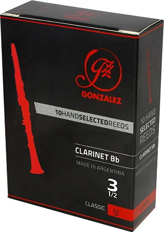 Gonzalez Bb Cl, Classic, Str 3.5, 10 ct