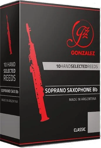 Gonzalez, Sop Sax, Classic, Str2.5 ,10ct