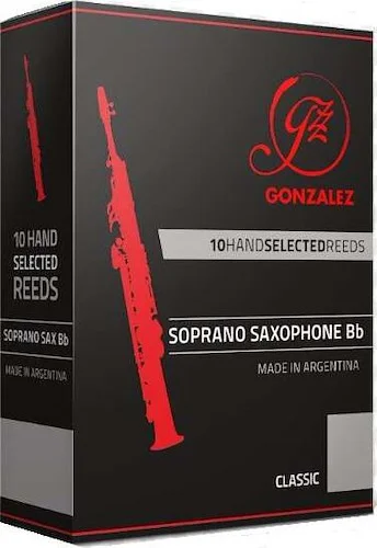 Gonzalez, Sop Sax, Classic, Str3.5 ,10ct