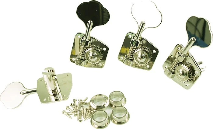 Gotoh 4 In Line Bass Large GB2 Tuning Machines Nickel