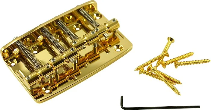 Gotoh OEM 4 String Bass Bridge Gold