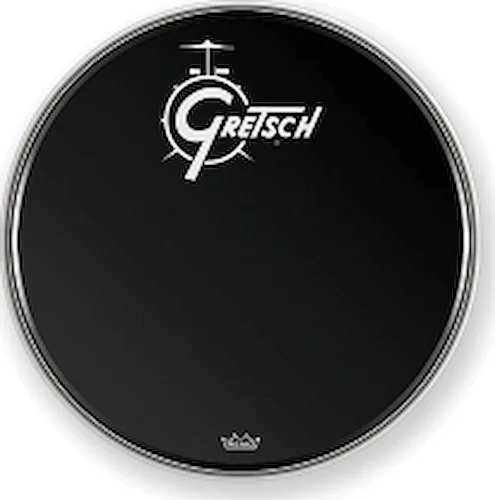 Gretsch Bass Head, Ebony 18in Logo