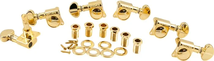 Grover 3 Per Side Mini Locking Rotomatics Gold