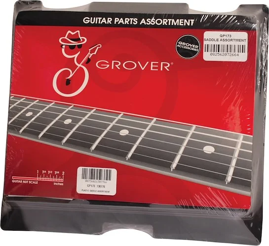 Grover Guitar Bridge Saddle   Assortment  24 x 6 Sizes