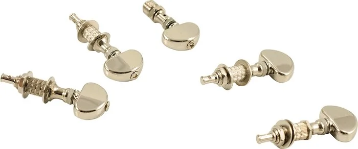 Grover Perma Tension Tenor Banjo Pegs (Set Of 5) With Metal Buttons