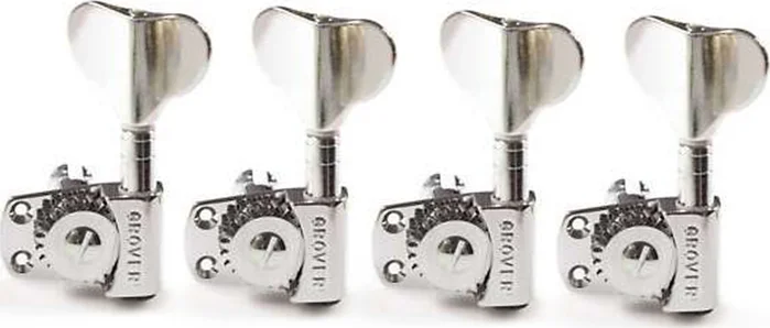 Grover Titan 4 In Line Chrome Bass Tuning Machines Left Handed