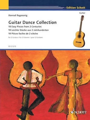 Guitar Dance Collection - 18 Easy Pieces from 2 Centuries for 2 Guitars