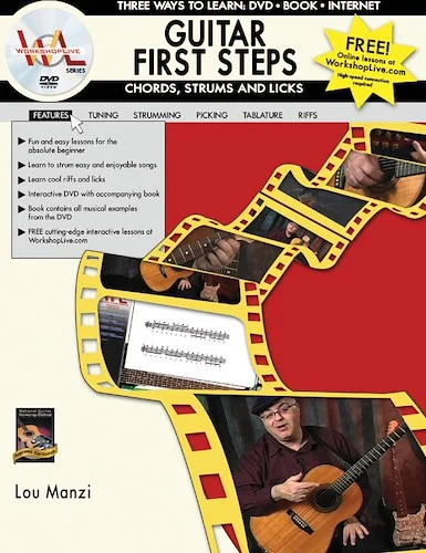 Guitar First Steps: Chords, Strums, and Licks