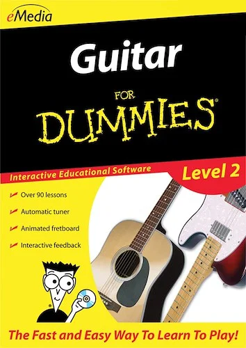 Guitar For Dummies 2 Mac 10.5 to 10.14, 32-bit (Download)<br>Guitar For Dummies Level 2 [Mac 10.5 to 10.14, 32-bit only]