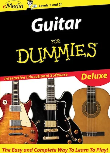 Guitar For Dummies DLX Mac 10.5 to 10.14, 32-bit (Download)<br>Guitar For Dummies Deluxe [Mac 10.5 to 10.14, 32-bit only]
