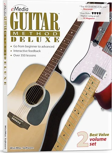 Guitar Method Deluxe Mac 10.5 to 10.14, 32-bit  (Download)<br>Guitar Method Deluxe [Mac 10.5 to 10.14, 32-bit only]