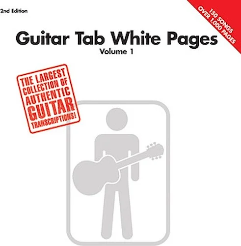 Guitar Tab White Pages - Volume 1 - 2nd Edition