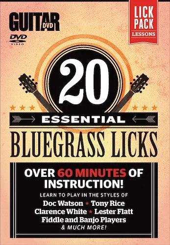 Guitar World: 20 Essential Bluegrass Licks: Over 60 Minutes of Instruction!