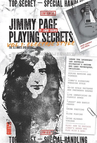 Guitar World: Jimmy Page Playing Secrets: Vol. 1 Electric Style