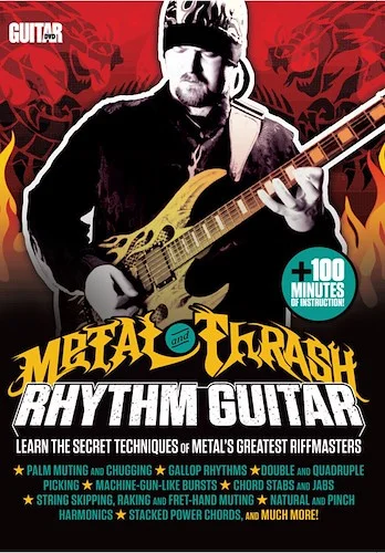 Guitar World: Metal and Thrash Rhythm Guitar: Learn the Secret Techniques of Metal's Greatest Riffmasters